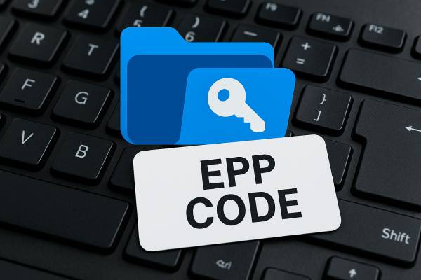 چگونه EPP CODE دامنه خود را دریافت کنیم